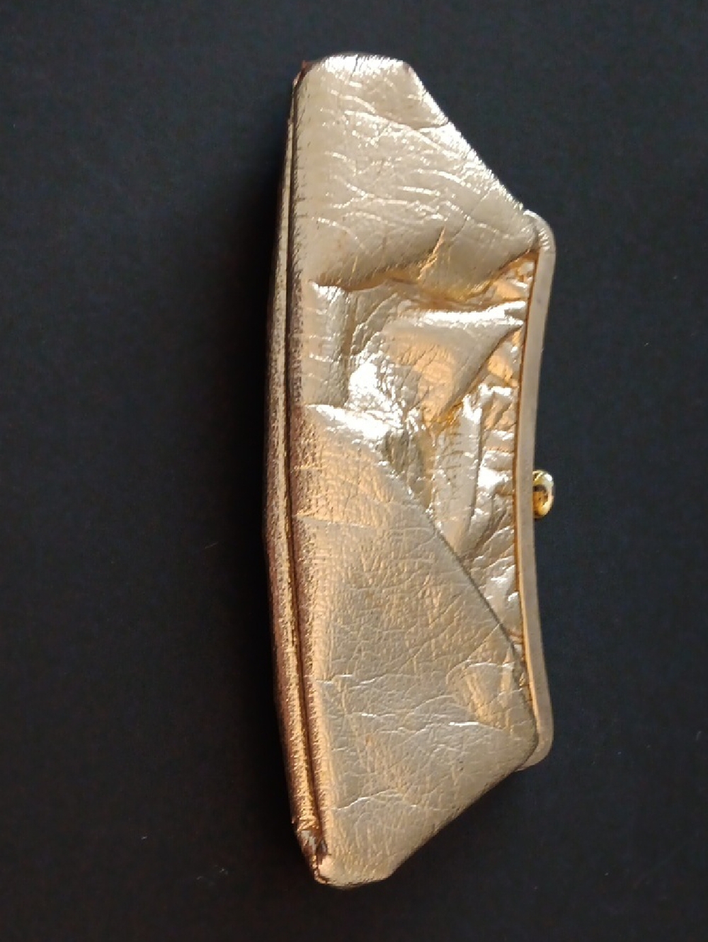 Metallic Gold Women’s Clutch Bag
